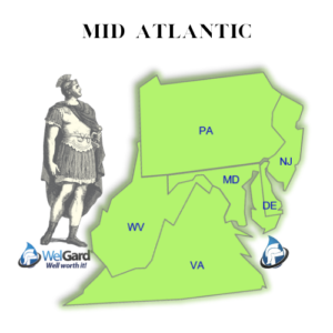 Mid Atlantic Coverage Map - WelGard